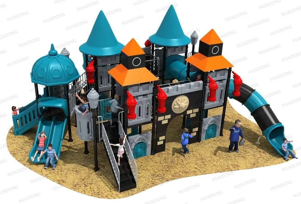 European-Korean Castle HD-HOH003 - Children's Slide Slide Combination