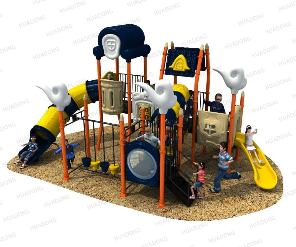 Auspicious Cloud Inverted House HD-HMH005-Children's Slide Slide Combination